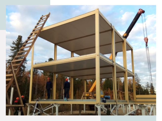 Строительство модульных здания Ржев