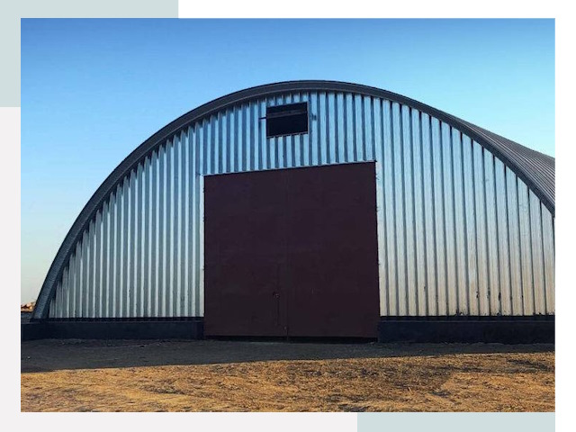 Арочные ангары в Ржеве