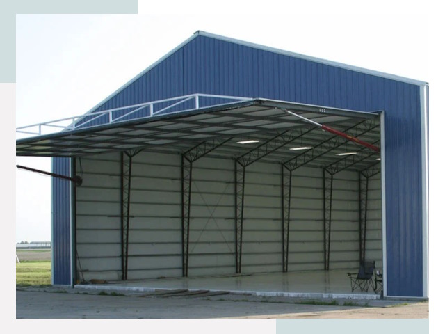 Прямо стенные ангары в Ржеве