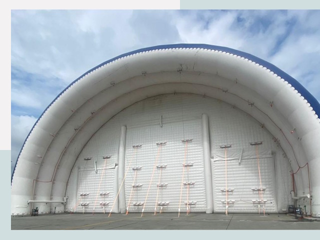 Пневмокаркасные ангары от СтальСтрой-Ржв по цене от 617 руб.