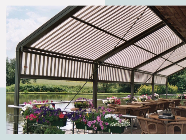 Элегантные навесы для кафе от 617 руб в Ржев