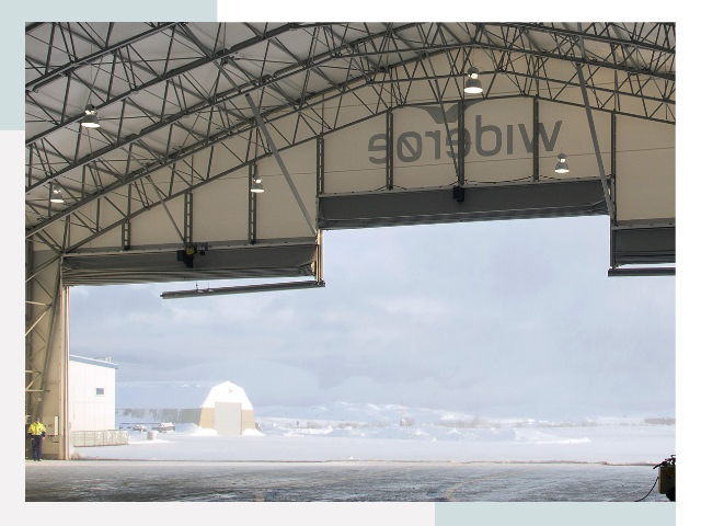 Ворота для ангаров в Ржеве