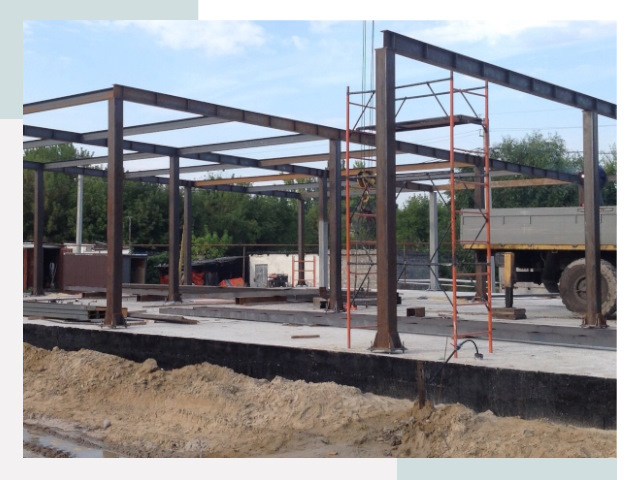 Фундамент для ангаров в Ржеве