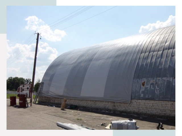 Ремонт ангаров в Ржеве